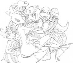 00s 2000s 2009 7girls anthro ape bandicoot bioware capcom chimpanzee coco_bandicoot crash_(series) crossover darkstalkers digimon donkey_kong_(series) echidna female female_only flower fur furry large_breasts mammal marsupial mega_man mega_man(classic) monochrome multiple_females ninja_turtles:_the_next_mutation nintendo papyboyton primate q-bee renamon robot shade shade_the_echidna sketch small_breasts sonic_(series) splash_woman teenage_mutant_ninja_turtles tiny_kong traditional_media_(artwork) turtle venus_de_milo yuri