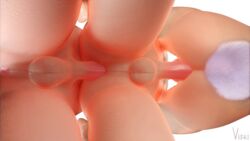 16:9 2020 3d 3d_(artwork) anal anal_sex animated balls digital_media_(artwork) genitals group group_sex low-angle_view male male/male nude penetration penis sex short_playtime signature simple_background threesome train_position vitki white_background widescreen