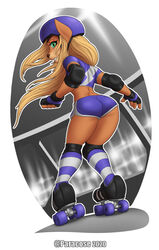 1girls ass_focus big_ass big_butt butt_focus coco_bandicoot crash_(series) female_only furry looking_at_viewer paracose