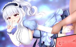 animated azur_lane bar_censor censored dido_(azur_lane) dido_(muse)_(azur_lane) sex tagme vaginal_penetration video x-ray