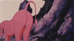 1girls 60s animal animated anthro ass big_ass big_butt character_request female female_focus female_only lion looking_back one_thousand_and_one_nights pink_fur pink_hair screencap screenshot seducing seductive seductive_smile senya_ichiya_monogatari tail tease teasing