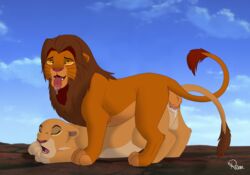 absurd_res bodily_fluids cum daughter disney father father_and_child father_and_daughter felid feline female feral genital_fluids genitals hi_res incest kiara lion male mammal pantherine parent parent_and_child penetration penis simba straight the_lion_king thereaven