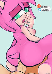 1boy 1boy1girl 1girls 2020 amy_rose anal anal_sex anthro anthro_penetrated ass balls blue_background breasts duo edit eulipotyphlan faceless_character faceless_human faceless_male female female_on_human female_on_top female_penetrated fur genitals green_eyes hair hedgehog hi_res human human_edit human_on_anthro human_penetrating human_penetrating_anthro human_penetrating_female humanoid_genitalia humanoid_penis interspecies male male_human/female_anthro male_on_anthro male_on_bottom male_penetrating male_penetrating_anthro male_penetrating_female mammal multicolored_body multicolored_fur multicolored_tail narrowed_eyes nude on_bottom on_top penetration penis pink_body pink_fur pink_hair reverse_cowgirl_position saltorii sex signature simple_background sonic_(series) straight tan_body tan_fur text