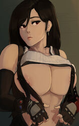 tifa lockhart from final fantasy by ynonamai