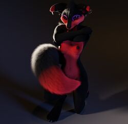 3d anthro canid canine female fox mammal ruaidri solo titord