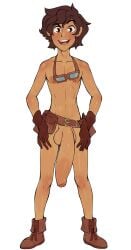 1boy alternate_version_at_source balls belt big_penis boots brown_boots brown_eyes brown_gloves brown_hair commission definetelyyuu gloves goggles_around_neck heroes_of_olympus iamyuu leo_valdez male male_only penis_to_the_knees percy_jackson_and_the_olympians skinny solo solo_male uncircumcised wip yuunsfw