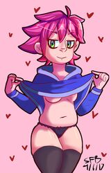 1girls earthbound female kumatora mother_(series) mother_3 nintendo panties peakek tagme underwear