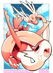 bodily_fluids conditional_dnp cum dragonair duo female feral genital_fluids insomniacovrlrd latias legendary_pokémon male nintendo pokemon pokemon_(species) size_difference straight vaginal_penetration video_games