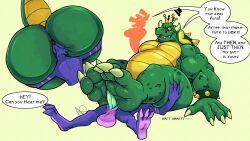 16:9 alfa_quinto alfa_quinto_(artist) anthro anthro_dragon ass bara bowser dragon english_text facesitting feet foot_fetish foot_play footjob gay genitals hi_res homosexual king_koopa koopa male male/male male_dragon male_only mario_(series) nintendo penis scalie sex smothering_ass sound_effects text the_super_mario_bros._super_show! video_games widescreen