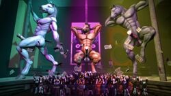 3d abs antonioy111 big_balls big_penis cheering crowd dancing equine equine_penis erect erection erotic-3d-art giant giant_male horse horsecock looking_down macro male male_focus micro money multiple_boys multiple_males muscle muscles muscular muscular_legs muscular_male muscular_thighs pecs size_difference smile smiling source_filmmaker strip_club stripper stripper_pole tailsup4tyranno