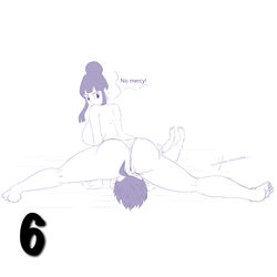 asphyxiation ass cabba cabbas_humbling chichi cruelty domination dragon_ball dragon_ball_super dragon_ball_z facesitting female femdom male smothering suffocation