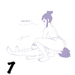 asphyxiation ass cabba cabbas_humbling chichi cruelty domination dragon_ball dragon_ball_super dragon_ball_z facesitting female femdom handjob smothering suffocation