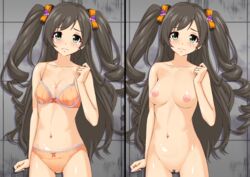 censored cleavage kuroi_k-ta naked nipples pantsu pussy the_idolm@ster