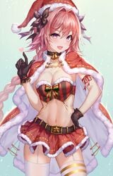 astolfo (fate) from christmas by aaeru