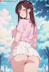 mizuhara chizuru from kanojo okarishimasu by squeeshyai