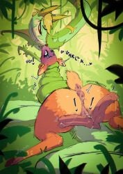 duke the serperior from game freak by djuuicebox