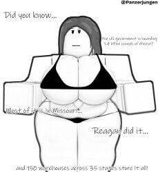 1girls 2025 3d belly belly_button big_ass big_breasts big_thighs bikini black_and_white bob_cut bra breasts breasts_bigger_than_head chubby chubby_female cleavage clothed curvaceous curvy dark_hair dialogue english_text fat fat_ass female female_only funny gigantic_breasts huge_breasts knees lard_ass massive_breasts mature mature_female meme meme_reference milf mom_bod monochrome outline overweight panzerjungen paula_sommer plump roblox robloxian short_hair shrug simple_background smirk solo solo_female tagme text thick thick_ass thick_legs thick_thighs thighs thong tight_fit too_small_clothes twitter_username voluptuous voluptuous_female white_background wrinkles