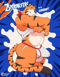 tony the tiger from frosted flakes by feelmyresets