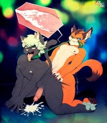 2boys anal anal_orgasm anal_sex anthro anthro_on_anthro anthro_penetrated anthro_penetrating anthro_penetrating_anthro balls black_body black_fur black_pawpads bodily_fluids brown_hair collar collar_only cross-eyed cum cum_in_ass cum_inside cumshot domestic_cat dustythebat ear_piercing ear_ring ejaculation erection fangs felid feline felis fur genital_fluids genitals green_pawpads hair half-closed_eyes hands-free hi_res humanoid_genitalia humanoid_penis inner_ear_fluff leash leash_in_mouth leash_pull male male/male male_penetrated male_penetrating male_penetrating_male mammal multicolored_body multicolored_fur multiple_boys narrowed_eyes nude object_in_mouth open_mouth open_smile orange_body orange_fur orgasm pawpads paws penetration penile penile_penetration penis penis_in_ass piercing prostate_orgasm ring_piercing sex smile smirk smug smug_face smug_grin tan_body tan_fur teeth tongue tongue_out tuft two_tone_body two_tone_fur vein veiny_penis white_hair