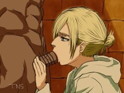annie leonhardt from attack on titan by tns