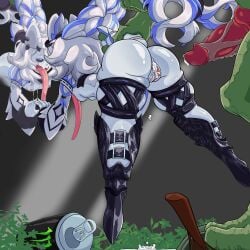 acherontia_styx black_sclera bug_girl cum_in_pussy cum_inside female female/male indie_virtual_youtuber light_blue_skin long_tongue male monster_energy moth_girl penis pussy reflection tongue_out unusual_genitalia unusual_penis virtual_youtuber vtuber white_hair
