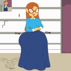 ms. lovelett from kindergarten (game) by nailstrabbit