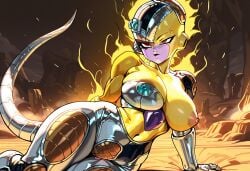 female frieza from dragon ball