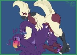 absurd_res all_fours anal anal_sex anthro ass ass_up avian balls beak bird blush bodily_fluids breasts cum cum_inside duo ejaculation feather_hands feathered_wings feathers feet female female_penetrated from_behind_position genital_fluids genitals hi_res larger_female male male/female male_penetrating male_penetrating_female nude open_mouth penetration penis sex simple_background size_difference smaller_male tail tail_feathers talons toes toucan toulip_(trissyfen) trissyfen vaginal_fluids vulva wings