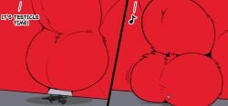 clifford (big red dog) from clifford the big red dog