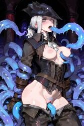 1female 1girls 2025 ai_assisted ai_generated anal anal_sex anime_style arms_behind_back arms_tied_behind_back ass background big_ass big_breasts bloodborne blush blush blush_lines blushing_at_viewer blushing_female breasts breasts_out clothed clothed_sex clothing coat collar double_penetration erect_nipples female female female_focus forced forced_oral forced_sex fromsoftware grabbing grabbing_breasts grabbing_from_behind green_eyes interspecies lady_maria_of_the_astral_clocktower massive_breasts monster monster_rape nipples no_bra no_panties pants_down partially_clothed penetration ponytail pussy raped raped_by_monster tagme tentacle tentacle tentacle_sex tricorne uncensored vagina vaginal_penetration vaginal_sex video_game video_game_character video_game_franchise video_games voluptuous voluptuous_female white_hair