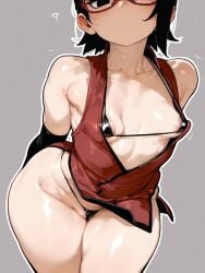sarada uchiha from boruto: naruto next generations by oatmealdood