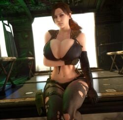 quiet (metal gear) from konami by vaako