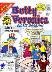 4girls archie_comics betty_and_veronica betty_cooper black_hair blonde_hair moose_mason multiple_girls smile thong veronica_lodge waldo_weatherbee