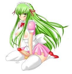 c.c. code_geass futanari intersex maid penis tagme