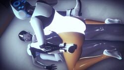 1girls 2futas 3d 3d_(artwork) ada-1 animated ass big_ass crossover destiny_(game) duo exo female futa_on_female futanari haydee haydee_(game) humanoid laying_back legs mp4 no_sound robot robot_girl robot_humanoid sex sonicfreak thick_ass thick_thighs thighs threesome video wide_hips