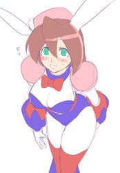 alternate_costume bunnysuit iris_(mega_man) mega_man mega_man_x mega_man_x_dive tagme ukimukai