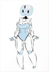 1girls anthro flawsy floppy_disk original robot robot_girl tagme