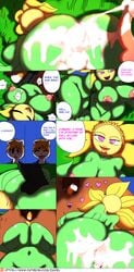 anthro ass big_butt bouncing breasts comic conker conker's_bad_fur_day cum cum_on_ass cumdrip female flower genitals hi_res male mammal miss_sunflower penis plant rareware rodent sciurid sex straight sunflower video_games zaviel