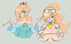 1girls big_lips bimbo bimbofication bimbophi blue_lipstick breast_expansion breasts female female_only huge_breasts mario_(series) nintendo princess_rosalina solo solo_female super_mario_galaxy tagme video_games