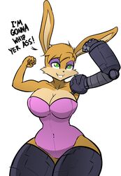 bunnie rabbot from sega by hayakain
