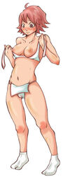 medium_breasts shaman_king swimsuit tagme tamao_tamamura wardrobe_malfunction