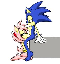 amy_rose anthro barefoot feet fellatio female fur hedgehog male mammal oral penis sonic_(series) sonic_the_hedgehog sonikdude750 straight