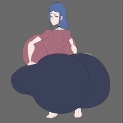 animated big_ass big_breasts hyper_ass hyper_breasts little_witch_academia looking_at_viewer looking_back massive_ass mp4 no_sound secca_(artist) tagme twerking ursula_callistis video