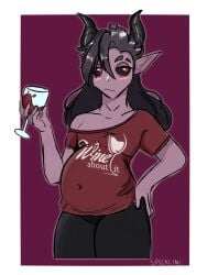 demon demon_man humanoid moz mozenrath mozvt mpreg pregnant purple_body purple_skin vtuber vtuber_mozvt