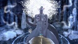 1boy 1girls breasts cowgirl_position dark_elf dragonborn_(dnd) drow dungeons_and_dragons elf female forgotten_realms galaad1800 interspecies knot male male_pov pov priestess_of_eilistraee riding sex silver_eyes silver_hair straddling straight underdark vaginal_penetration