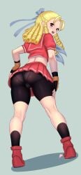 karin kanzuki from capcom by elementary (lolipope)