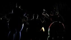 3d 3girls animatronic animatronic_female animatronic_suit au baby_(fnafsl) backlight ballerina_skirt ballora ballora_(fnafsl) ballora_(spiderjunior10) bib big_ass big_breasts bikini bikini_bottom bikini_top bra exposed_breasts female five_nights_at_freddy's five_nights_at_freddy's:_sister_location five_nights_at_freddy's_2 fully_clothed huge_breasts long_hair long_socks neckline piercing_nipples pircing plot_twist provocative purpleyblack runaboo_chica scenery screaming sfm shorts show show_stage silhouette skirt slim_waist socks source_filmmaker stage striped_socks summer_of_87_baby taller_female taller_girl thick thick_ass thick_thighs thong toy_chica_(fnaf) trio_female uncensored uncensored_breasts uncensored_nipples undead unmasked white_body white_skin yellow_body yellow_skin zombie zombie_girl