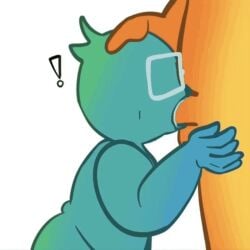 1boy1girl 1girls 1nonbinary animated blowjob blue_body blue_skin chubby_female chubby_male cum_drip deepthroat enby faceless_male fellatio frutiger_aero gagging gagging_noise gagging_on_penis glasses green_body green_skin hand_guiding hand_on_head male male/female monster_(zombsterrr) multicolored_body multicolored_skin nonbinary orange_body orange_skin penis_in_mouth saliva saliva_drip saliva_on_tongue saliva_string saliva_trail submissive_female tongue yellow_body yellow_skin zomb_(zombsterrr) zombsterrr