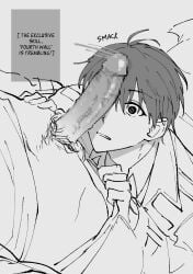 before_blowjob big_penis censored censored_penis gay kim_dokja omniscient_reader's_viewpoint penis_on_face pubic_hair skinny taotaille yaoi yoo_joonghyuk