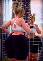 1girls 3d 3d_(artwork) alternate_version angela_ziegler ass ass big_ass big_breasts big_breasts big_butt blizzard_entertainment blonde_female blonde_hair blonde_hair blonde_hair_female breasts breasts dbhfrost exercise_clothing from_behind from_behind_position giant_female giant_woman giantess huge_ass huge_boobs huge_breasts huge_butt light-skinned_female light_skin mature mature_woman mercy overwatch overwatch_2 reflection swiss swiss_female workout_clothes workout_clothing
